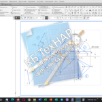 ІКГ/САПр Компас 3D, Застосування методу (Нарисна Геометрія, Креслення, САПр, ІКГ/КГ/ІГ) – Обертання навколо лінії рівня, погодинно/проектно