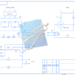 ІКГ/САПр Компас 3D, Типові завдання (Нарисна Геометрія, Креслення, САПр, ІКГ/КГ/ІГ) – Принципова електрична схема пристроїв високої напруги блочно-модульних трансформаторних підстанцій, погодинно/проектно